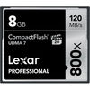 photo Lexar CompactFlash 8 Go Professional UDMA 800x (120Mb/s)
