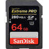 photo SanDisk SDXC 64 Go Extreme Pro USH-II (280Mb/s)