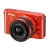 photo Nikon 1 J2 Orange + 10-30mm f/3.5-5.6