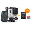 photo GoPro Kit Hero 3+ Black Edition - Surf + carte mémoire Sandisk Ultra 32Go offerte