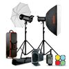 photo Godox QT400IIM-C Duo studio kit