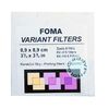 photo Foma Jeu de filtres pour tirages de papier à contraste variable 8.9x8.9cm