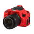 Coque silicone pour Canon 750D - Rouge