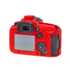 Coque silicone pour Canon 7D Mark II - Rouge