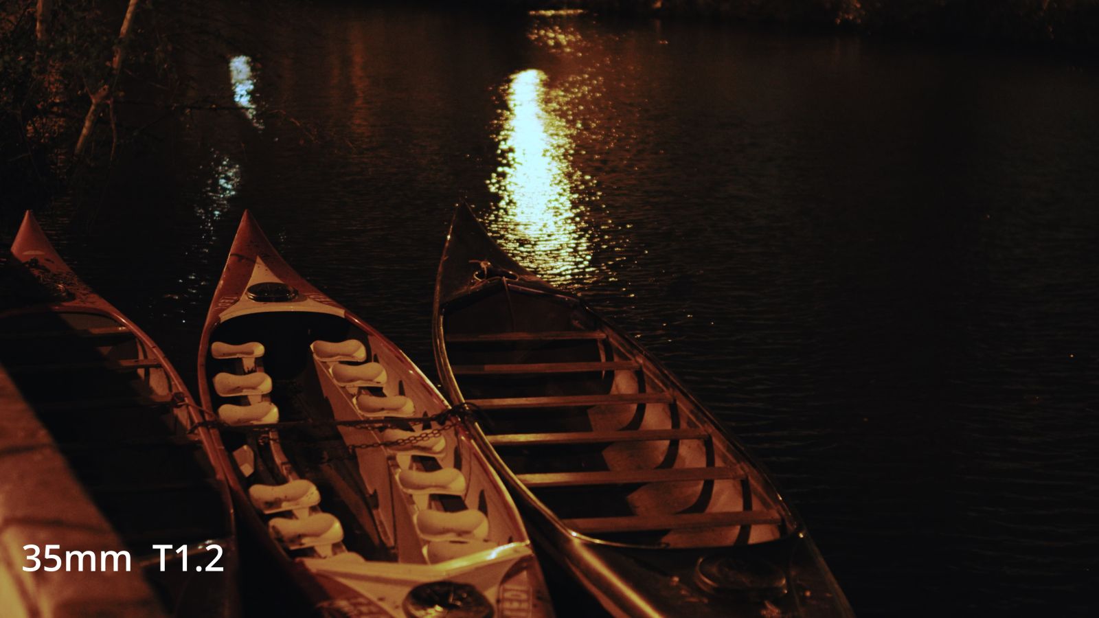 Photo barques de nuit