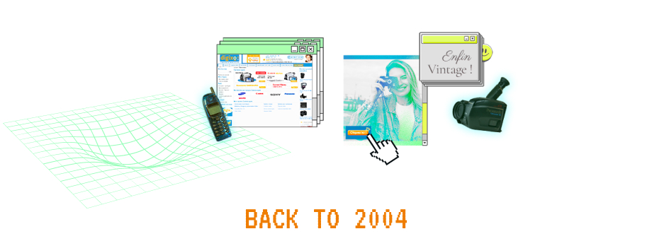 Animations réseaux sociaux - Back to 2004