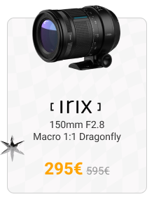 Irix - 150mm F2.8 Macro 1:1 Dragonfly