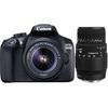 photo Canon Eos 1300D + 18-55mm + Sigma 70-300mm