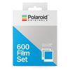 photo Polaroid 600 Color Film + 600 B&W Film avec cadre blanc - 8 poses