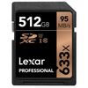 photo Lexar SDXC 512 Go Professional UHS-I 633x (95MB/s)