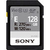 Cartes mémoires Sony SDXC 128 Go UHS-II série SF-E