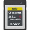 Cartes mémoires Sony CFexpress 256 Go Type B série CEB-G