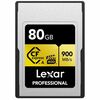 Cartes mémoires Lexar Professional CFexpress 80 Go Type A Gold