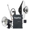 photo Elinchrom Kit Quadra Hybrid Living Light et transmetteur + boite à lumière + bol réflecteur + bras 