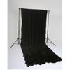 photo VideoFlex Fond tissu noir - 3 x 7 m