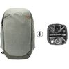 photo Peak Design Travel Backpack 30L Sage + Camera Cube Medium