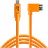 Accessoires Torches LED Tether Tools Câble USB-C Vers 3.0 Micro-B RT-Ang 4.6m - Orange