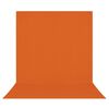 Image du Toile de fond infroissable X-Drop - Tiger Orange (8' x 13')