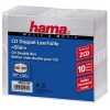 Accessoire CD / DVD Hama 51274 - PACK 10 BOITIER CD SLIM DOUBLE