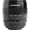 Objectif photo / vidéo Lensbaby Velvet 56mm f/1.6 Noir pour Fuji X