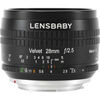 Objectif photo / vidéo Lensbaby Velvet 28mm f/2.5 Noir pour Nikon F