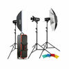 Kits flash studio Godox Kit de 3 flashs 250W - E250-D