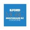 Papier photo labo N&B Ilford Papier Multigrade IV RC Cooltone - Surface perlée - 30.5 x 40.6 cm - 50 feuilles (MGC.44M)