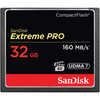 Cartes mémoires SanDisk CompactFlash 32Go Extreme Pro 1060x (160Mb/s)