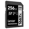 Cartes mémoires Lexar SDXC 256 Go Professional UHS-II 1667x (250Mb/s)